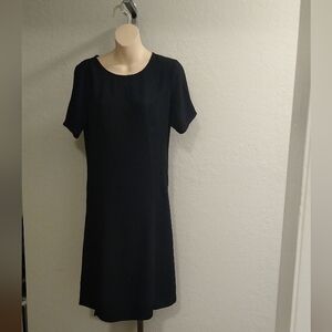 Black Citron of Santa Monica S Short Sleeves Vintage Dress
